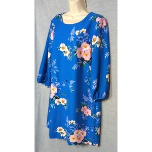 Ann Taylor | Dresses | Ann Taylor Ls Wrap Dress Black Navy Spotted |  Poshmark
